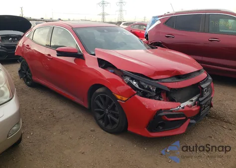 2020 Honda Civic Ex from USA, damaged, VIN SHHFK7H61LU205238